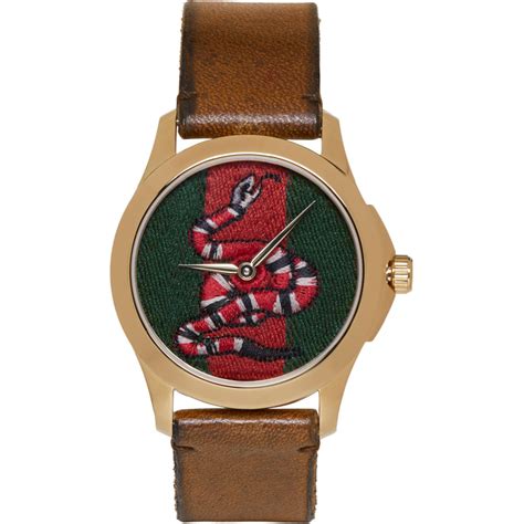 gucci replica snake watch|gucci timeless snake watch.